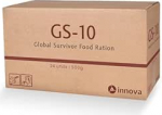 GS-10 k&otilde;rgklassi h&auml;daolukorra toit | Suur kast 24 x 500 g | Parim h&auml;daolukorra varustus, hermeetiliselt suletud, kauakestvad energiabatoonid - h&auml;daolukorra toit MRE