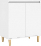 vidaXL Sideboard tahke puidust jalad kirstu sahtlitega Sideboard kabinet Erinevad valikuv&otilde;imalused