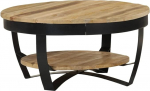 vidaXL Solid Rough Mango Wood kohvilaud 65x32cm Side elutoa m&ouml;&ouml;bel