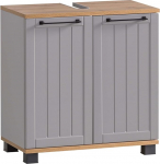 Schildmeyer Jelda 154176 Valutuskapp Platinum Grey / Oak Country House Decor 59,8 x 32,6 x 62,4 cm