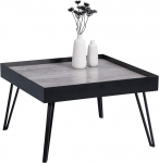 M2 Kollektion Julian 1 kohvilaud / diivanilaud Klaas B x K x S = 65 x 39 x 65 cm
