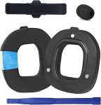 Asendusk&otilde;rvapadjad A50 Gen 4 k&otilde;rvapadjad sobivad Astro A50 Gen 4, Gen 5 (Gel Black) jaoks.