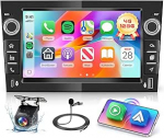 Hodozzy Autoradio 4G + 128GB Opel Astra Antara Corsa Zafira Meriva Vivaro Combo Signum Tigra Twin Top Android 7 InCell puuteekraaniga navigatsioon Carplay traadita Android auto Bluetooth DSP WiFi