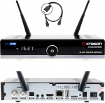 OCTAGON SF8008 UHD 4K Supreme Twin Sat Receiver, 2x DVB-S2X tuuner, E2 Linux & Define OS, salvestusfunktsiooniga, M.2 M Key, Gigabit LAN, Bluetooth, kaardilugeja, Sat to IP, Multistream, WiFi WLAN.
