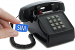 Opis PushMeFon Mobile 4G - Retro lauatelefon 4G/5G v&otilde;rkude jaoks koos Voice Over LTE-ga kaheksak&uuml;mnendate aastate nuputelefoni kujulise ehtsa metallkellaga (must)