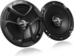 JVC CS J620/4-tolline, 2-kohaline koaksiaal-k&otilde;lar - must