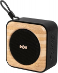 Marley House of Roots Bluetooth-k&otilde;lar - v&auml;ike kaasaskantav Bluetooth-k&otilde;lar reisimiseks ja v&auml;ljas kasutamiseks, IP67 veekindel, 10 tundi m&auml;nguaega - mini juhtmevaba k&otilde;lar mobiiltelefonile, must