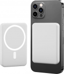 LUCKYDUO magnetiline traadita energiapank, 5000 mAh &otilde;huke akupakett USB C PD 20 W &uuml;likiire laadimisega magnetiline kaasaskantav laadija iPhone 16/15/14/13/12 seeria jaoks