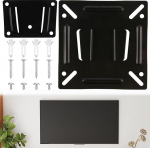 Monitori seinakinnitus, enamik 14"-27" universaalseid teleriekraanid, klamber enamikule LED/LCD/OLED/Plasma teleritele, max 30lbs, sobib VESA kuni 100&times;100mm, sobib 15 19 20