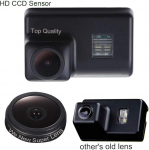 Kalakus tagurduskaamera numbrim&auml;rgivalguses parkimisabi S&otilde;idukip&otilde;hine kaamera numbrim&auml;rgivalguses Peugeot 206/207/307/308/406/409/5D SW / 5008/Partner M59/B9/M49/Tepee (B9) jaoks.