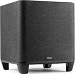 Denon Home Wireless Subwoofer sisseehitatud HEOS-iga, WiFi, D-klassi v&otilde;imendi, 8-tolline bassikarp kodukino ja muusika jaoks, must