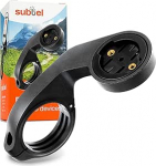 subtel jalgrattahoidik - juhtrauakinnitus satelliitnavigatsiooni, GPS-i ja jalgrattaarvuti jaoks - &uuml;hildub Garmin Edge 1040, 1030, 1000, 830, 820, 800, 530, 520, 500 - juhtraua l&auml;bim&otilde;&otilde;duga 25 mm kuni 35 mm - must
