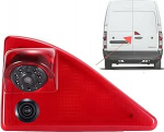 Kahe tagumise vaate kaamera koos 3. piduritulega, topelt objektiiviga Rick kaamera Nissan NV400 X62 X62B / Opel Vauxhall Movano B X62 MKII MK2 MK3 MKIII / Renault Master III 3 JV FV Van Bus