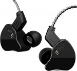 CCZ Melody In-Ear k&otilde;rvaklapid Monitor Hybrid Dual Driver 1BA + 1DD HiFi k&otilde;rvaklapid Deep Bass Forward Vocal k&otilde;rvaklapid trummaritele muusikutele lauljale Pop Folk ACG IEM Black