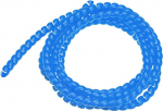 hankimise kaart 8mm x 10mm Paindlik spiraalne voolik kaablijuhtimise muhv arvutikaabel 2m pikkus sinine