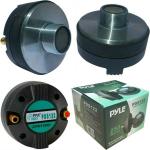 Pyle PDS122 PDS 122 tihendusjuht Tweeter 125 Watt RMS 250 Watt Max 1-tolline 2,50 cm l&otilde;ng trompetitele DJ Party Impedants 8 Ohm 95 dB m&auml;his 35 mm Pakend 1-st