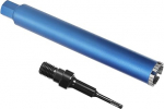 Teemantpuurpuuripuur tuumapuurile koos turboga, sisaldab SDS-Plus, 1 1/4 tolli, l&auml;bim&otilde;&otilde;t 52 mm, kogupikkus 460 mm, m&auml;rg/kuiv puur, teemantpuuripuur, m&auml;rgpuuripuur, kuivpuuripuur betooni jaoks.