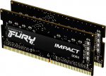 Kingston Fury Impact 32GB (2x16GB) 3200MHz DDR4 CL20 s&uuml;learvuti m&auml;lukomplekt koos 2 KF432S20IBK2/32-ga