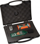 Extech Digital Sound Level Meter Set with High/Low Measuring Range, 1 Piece, 407732-KIT