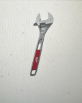 Milwaukee 48 22 7415 Adjustable Wrench Chrome 15 Inch / 380mm, Silver