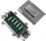 W&auml;gezelle Edelstahl wasserdicht und staubdicht wiegen kleine Waage Sensor Metall 4-Kern-Draht-Anschlussdose um Kraft zu messen