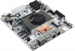 NAS emaplaat 8 Bay Core i5 8265U 4C/8T, Mini ITX PC emaplaat valge M11, 2 x NVMe PCIe3.0 x2, Dual 2.5GbE i226V LAN, DDR4 NO RAM NO SSD, PCIe x4 pesa, TF, HD+DP