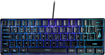 SureFire Kingpin X1 60% Gaming Keyboard German, Gaming Multimedia Keyboard Small & Mobile, RGB klaviatuur koos valgustusega, 25 Anti-Ghosting klahvi, Saksa paigutus QWERTZ
