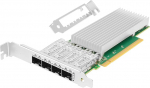 PCIe Ethernet v&otilde;rgukaart Intel E810-XXVDA4 E810 CAM1 kiibistikuga PCIe 4.0 x16 25GB Quad Port SFP28 LAN kaart, mis &uuml;hildub Windows Server/Windows/Linux/VMware/ESX-ga.