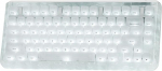 KiiBoom Jade75 75% CNC + UV-vaikuse vormimine mehaaniline klaviatuur RGB, BT5.0/USB-C/2.4GHz traadita m&auml;nguklaviatuur, QMK&VIA programmeeritav, Hot-Swap Windowsi/Mac/Linuxi jaoks (valge)