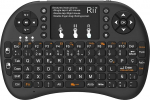 Rii Mini i8+ Ergonoomiline mini klaviatuur koos hiirega ja sisseehitatud puuteplaadiga (2015 Uus taustavalgustusega) &Uuml;hildub SmartTsV, miniarvutite, Android seadmete, PS3, PS4, Xbox, HTPC, PC, Raspberry Pi, Kodi, XBMC, IPTV, Mac, Linux ja Windows XP/ ...