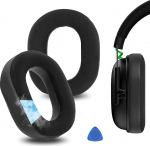 Geekria Sport Asendusk&otilde;rvapadjad k&otilde;rvapadjad Razer BlackShark V3 Wireless / V3X (ei sobi V3 Pro) k&otilde;rvaklappide remonditarvikud (must)
