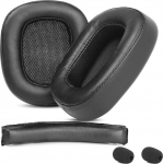 Premium asendusk&otilde;rvapadjad, mis &uuml;hilduvad Logitech G930/Logitech G930S/Logitech G430 Logitech G432 m&auml;nguk&otilde;rvaklappide k&otilde;rvapadjad pehmema valgulise naha ja m&auml;luvahuga