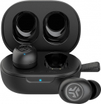 JLab JBuds Mini In-Ear k&otilde;rvaklapid juhtmevabad Bluetooth, t&otilde;elised juhtmevabad k&otilde;rvaklapid, 20+ tundi kestvad k&otilde;rvaklapid, juhtmevabad k&otilde;rvaklapid, k&otilde;rvaklapid mikrofoniga, laadimiskarp, Dual Connect, EQ3 Sound, mustad