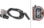 HELLA 6PX 358 141-301 Andur, parkimiskauguse kontroll - nurga all - 3-poolne pistik - pistikupesa - v&auml;rvitav
