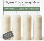 Mesilasvaha advendik&uuml;&uuml;nlad 4 k&uuml;&uuml;nla komplekt Advendip&auml;rja k&uuml;&uuml;nlad 100% mesilasvaha plaatidest J&otilde;uluk&uuml;&uuml;nlad Suurus: 10 x 4 cm Pikk p&otilde;lemisaeg umbes 7 tundi.