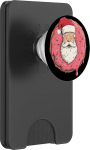 H&uuml;bsches Weihnachtsmann-Donut-Kost&uuml;m PopSockets PopWallet f&uuml;r MagSafe