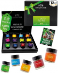 Hallingers Genuss Manufaktur Spice Gift Set Valentine's Day - 12 Premium Spices in Glass, Elegantne kinkekarp toiduvalmistamiseks ja grillimiseks, Spice Set "I Love You", Armastuse kingiidee temale ja naisele