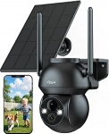 Xega Solar Surveillance Camera Outdoor Wireless 2K Super HD PTZ CCTV kaamera WiFi Surveillance Camera Home Security v&auml;rviline &ouml;&ouml;n&auml;gemine PIR isiku tuvastamine kahesuunaline heli