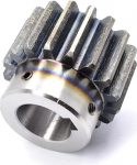 45# Stahl-Metall-Stirnraddifferential Hauptgetriebe 2M Motorritzel 10MM 36 38 40T Loch 14 15 16 18 18 20 22 24 25 26(2M36Thole16)
