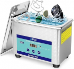 Ultraheli puhastusvahend, 0.8L professionaalne ultraheli puhastusvahend koos 30-minutilise taimeri, 40KHz, ultrahelivann juveeltoodete, h&otilde;beda, prillide, kellaahelate, hambaarstide, m&uuml;ntide, osade jaoks