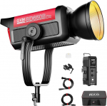 GVM LED videovalgus Bownes, 650W kahetooniline 2700K-6800K COB stuudiovalgus fotograafia pidev valgus 81300Lux @ 1m fotovalgus videostuudio filmi YouTube striimimiseks, 12 efekti CRI / TLCI97 + DMX / APP