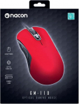 Nacon GM-110 optiline m&auml;nguhiir - punane