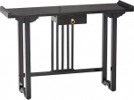 Konsolentisch im Landhausstil, Konsolentisch aus Massivholz, rechteckiger Sofatisch aus Holz, ideal f&uuml;r Eingangsbereich, Wohnzimmer, Flur, Foyer (120 cm/47,2 Zoll)