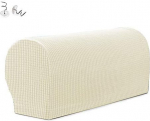 K&auml;etugede toolikatted, Stretch tugitooli diivanik&auml;etugi Cover Non-Slip Spandex pol&uuml;estrist diivanitooli k&auml;eotsad Kaitsekatted m&ouml;&ouml;bli kaitsekatted, 2 komplekt (elevandiluu valge)