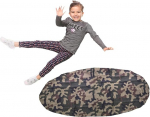 Istmepadi lastele v&auml;ljas, XL, 110 cm l&auml;bim&otilde;&otilde;t, tugitool, XXL kohev XXL padi, hiiglaslik kott, 145 cm l&auml;bim&otilde;&otilde;t (Camouflge, 110 cm l&auml;bim&otilde;&otilde;t)