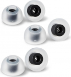 AZLA SednaEarfit MAX Galaxy Buds2 Pro Phantom Black / 3 paari (M/ML/L)