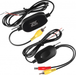 2.4G traadita signaali vastuv&otilde;tja ja saatja komplekt auto tagurduskaamera monitori jaoks, 12 V traadita adapter s&otilde;iduki esikaamera ja parkimismonitori jaoks