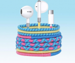 URIZONS Juhtmega USB C k&otilde;rvaklapid kangastega - v&auml;rvilised k&otilde;rvaklapid C-t&uuml;&uuml;pi mikrofoniga helitugevuse reguleerimise digitaalse IC-kiibiga, mis &uuml;hildub Hwaiwe/iPhone 15/16-ga (51#)