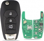 433MHz ID46 PCF7941E Flip kaugjuhtimispuldi auto v&otilde;tmefoorumi kest Chevrolet Colorado Cruze Malibu Trailblazer Tracker Onix RS jaoks