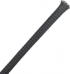 30 m x 6 mm laiad PET-traatv&otilde;rgumuhvid Loom laiendatav punutud voolikukaabli kaitsekate paindlik must juhtmestik kaabli &uuml;mbris Cover Organiser for Audio Video